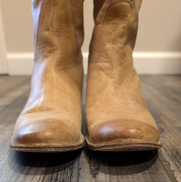 FRYE Paige Tall Riding Boot - Tan - Picture 11 of 16